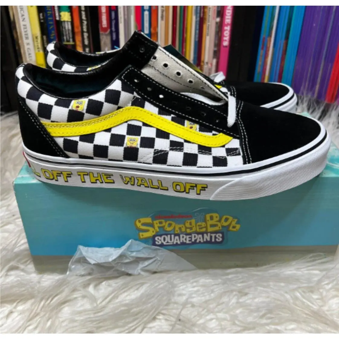 Vans X Spongebob Squarepants Old Skool Sneakers Checkerboard
