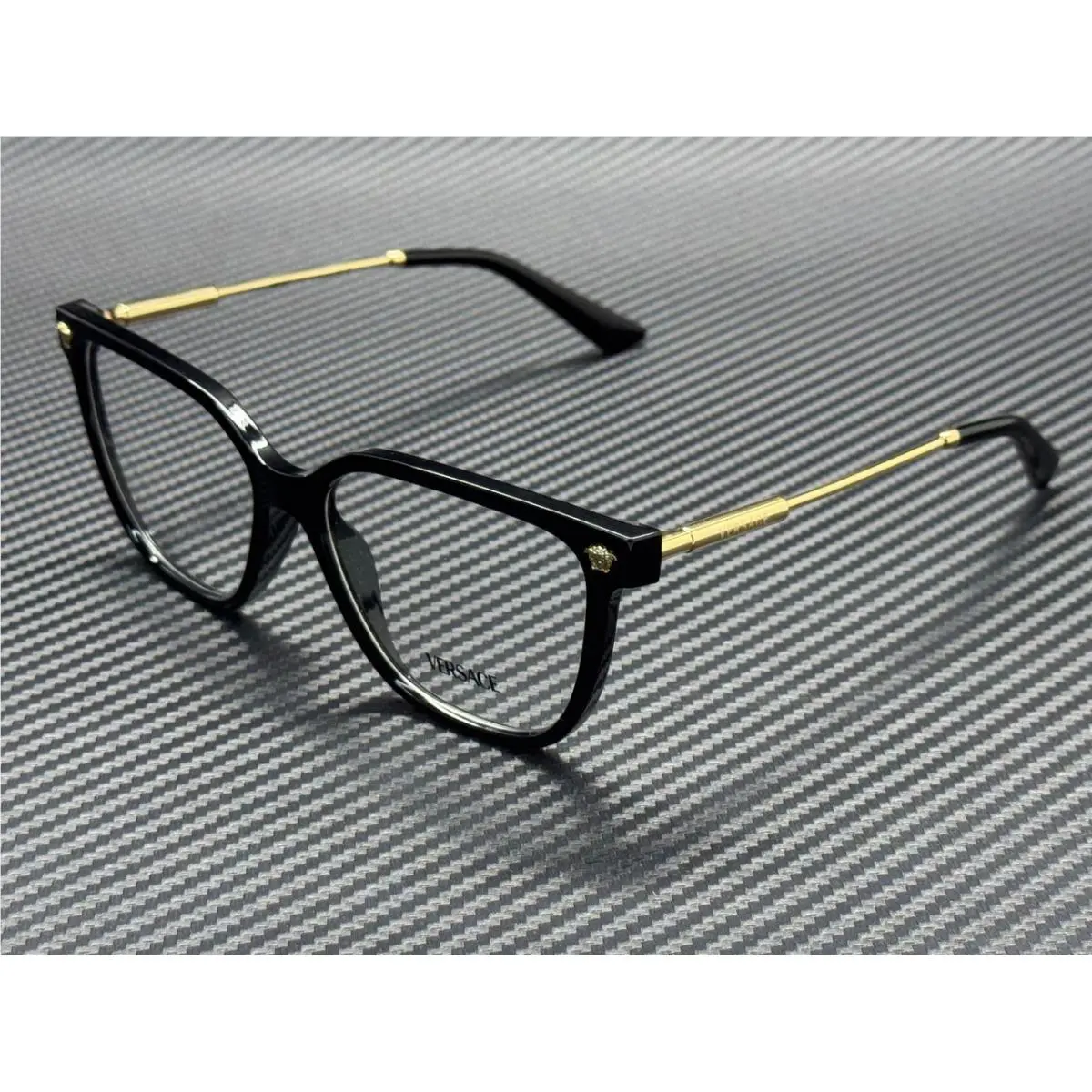 Versace VE3388U GB1 Black Gold Women`s 55 mm Eyeglasses