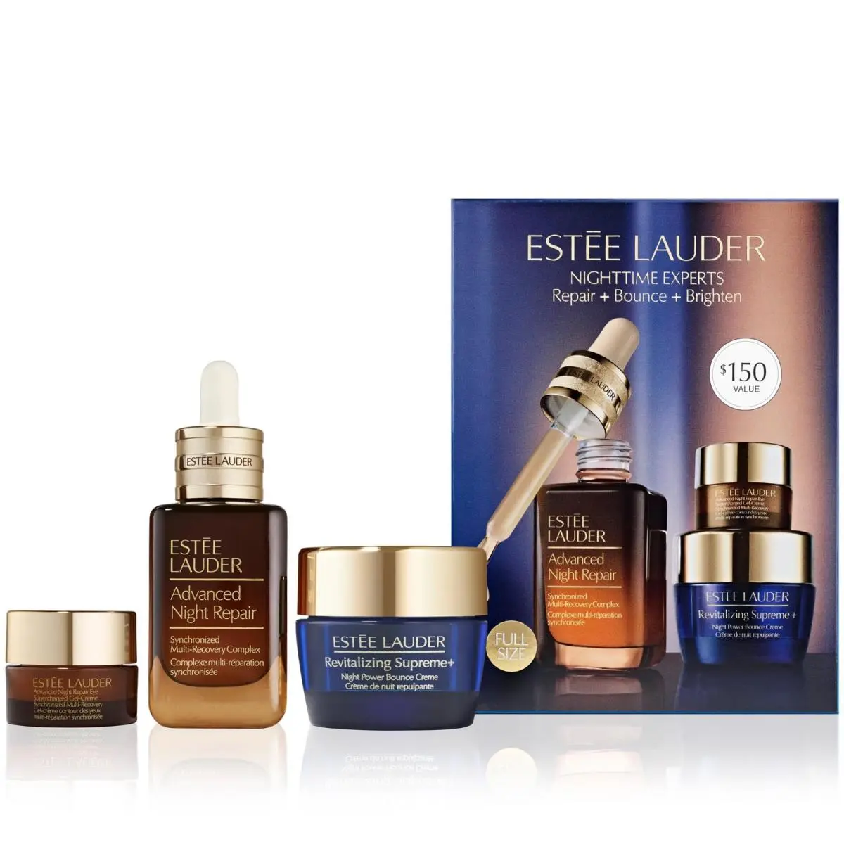 Estée Lauder Nighttime Experts 3-Piece Travel Size Skincare Gift Set