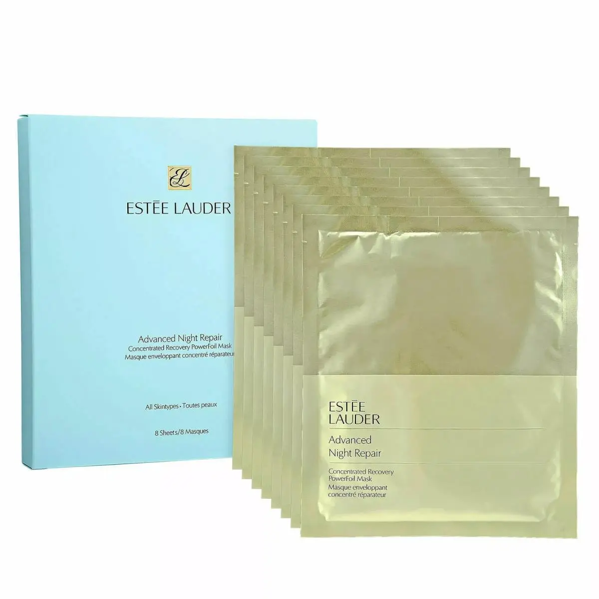 Estee Lauder Advanced Night Repair Concentrated Recovery Powerfoil Face Mask 8pk