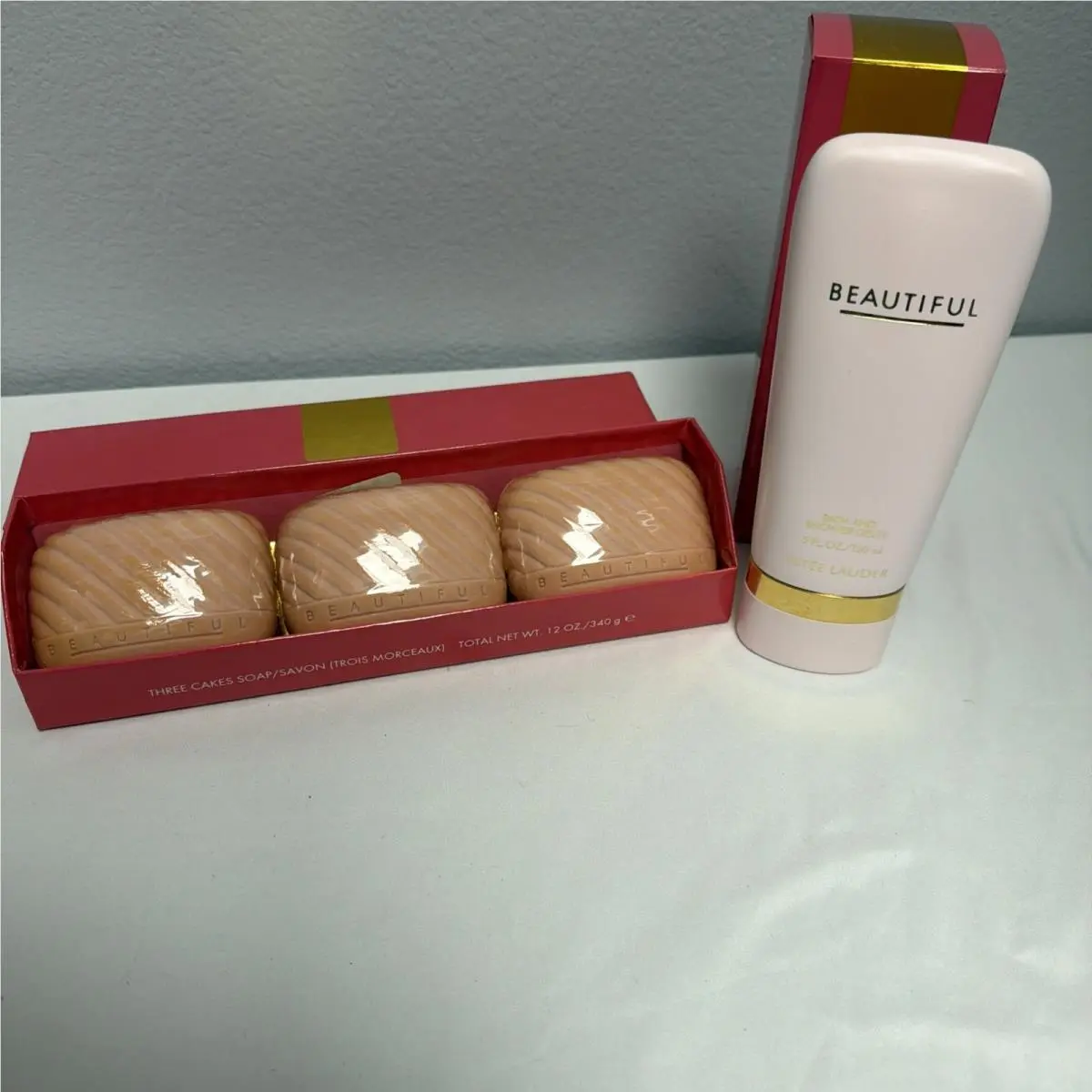 Estee Lauder Beautiful Bath Shower Gel and Soap