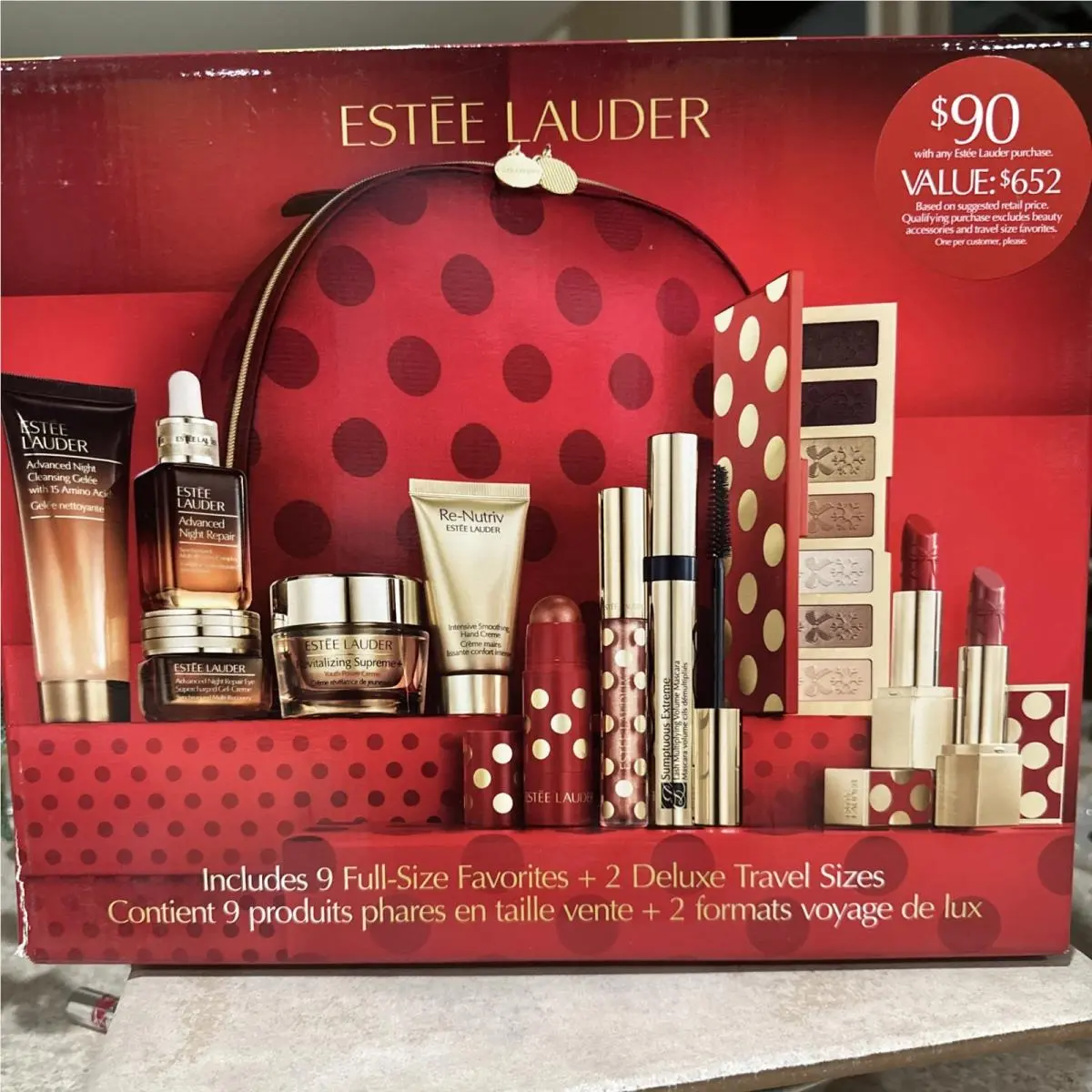 Estee Lauder Holiday Blockbuster Makeup Gift Set 2025 Value Glow Warm