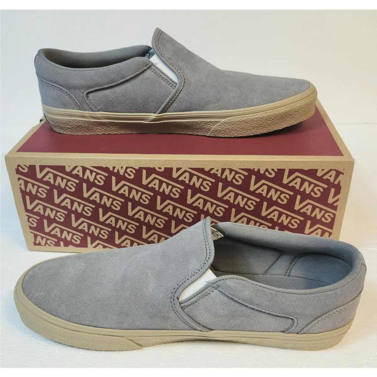 Vans shoes - VANS Asher - Asher - VN000CSN85T - Gray 0