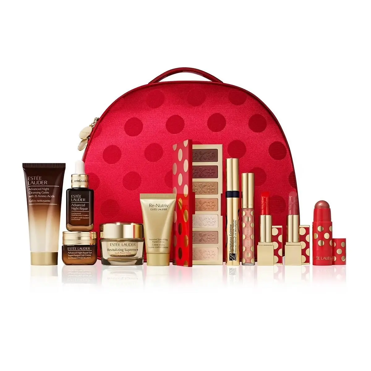 Estee Lauder Glow Holiday Blockbuster Makeup 12 Pieces Gift Set