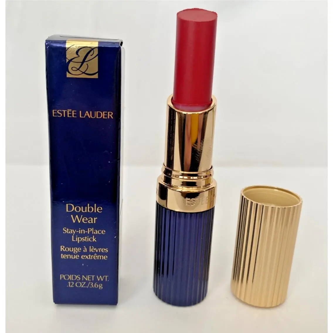Estee Lauder Double Wear Stay-in Place Lipstic DWL10 Stay Scarlet