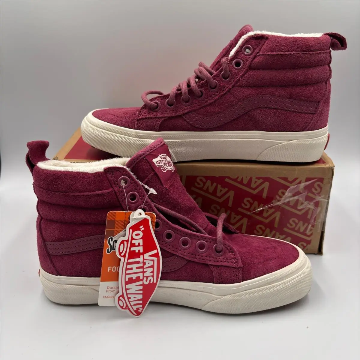 Vans shoes - VANS Sk8-Hi - Red 0