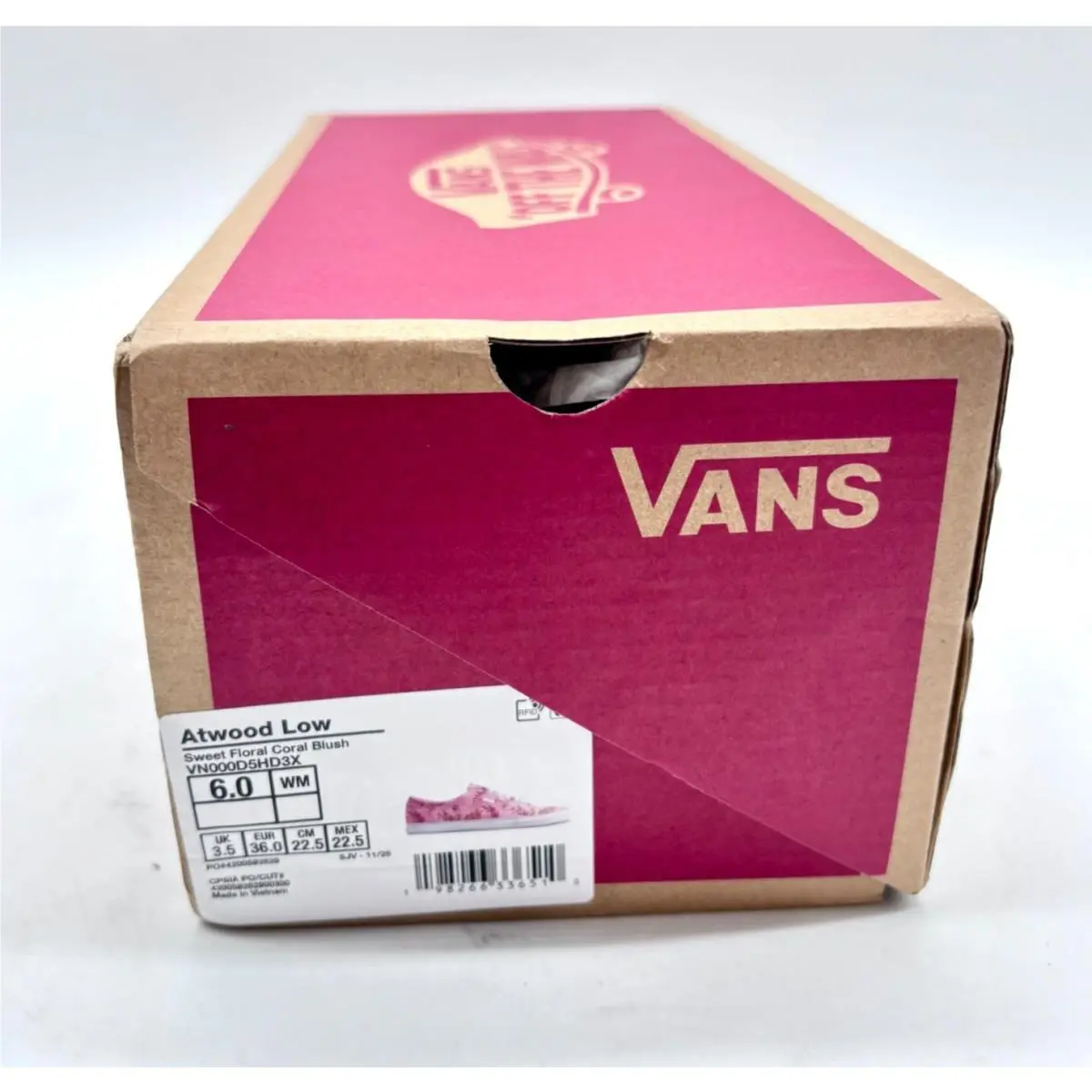 Vans shoes - Vans Atwood - Atwood - Pink (UPC: 198266336510) 7