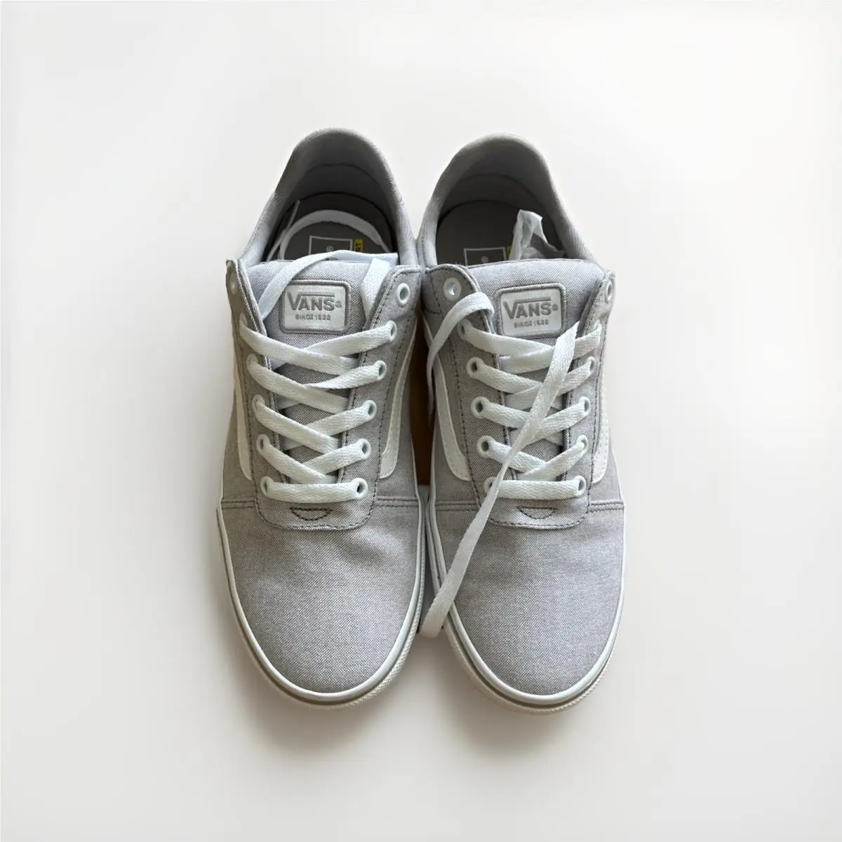 Vans Ward Deluxe Low Grey Woman’s Shoes Size -10
