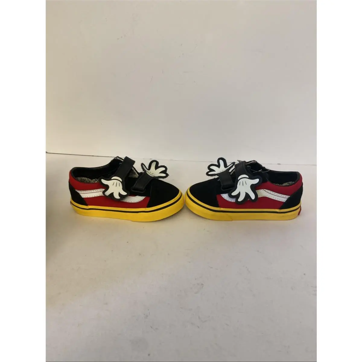 Vans shoes - Old Skool V - Old Skool - Black/Red/Yellow (UPC: 192363280936) 0