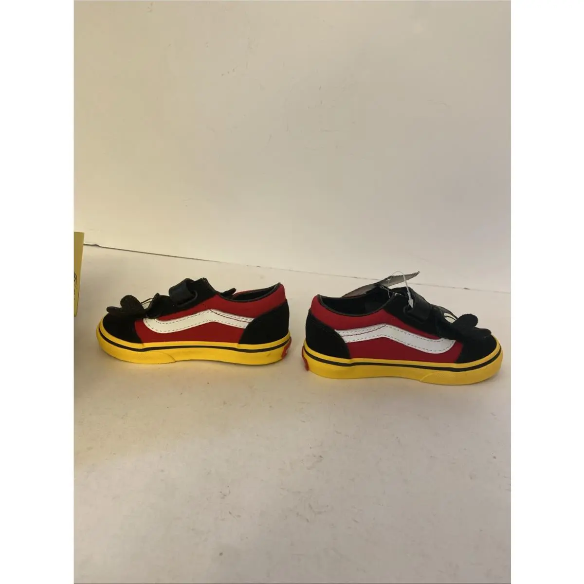 Vans shoes - Old Skool V - Old Skool - Black/Red/Yellow (UPC: 192363280936) 2