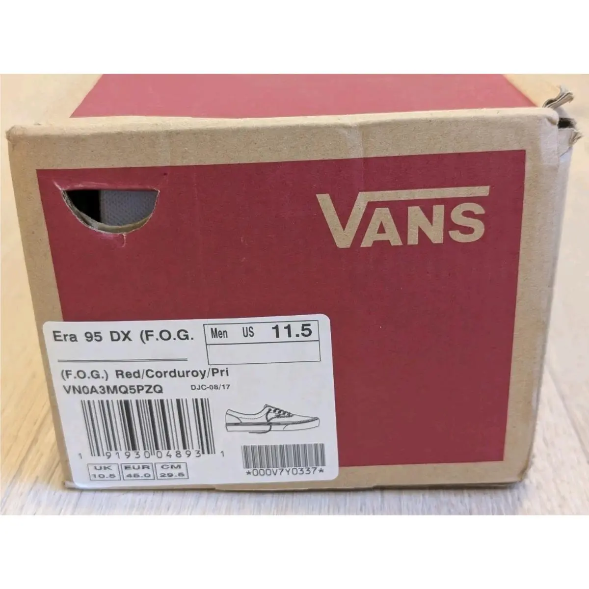 Vans shoes - VANS Era - Era - VN0A3MQ5PZQ - Red 10