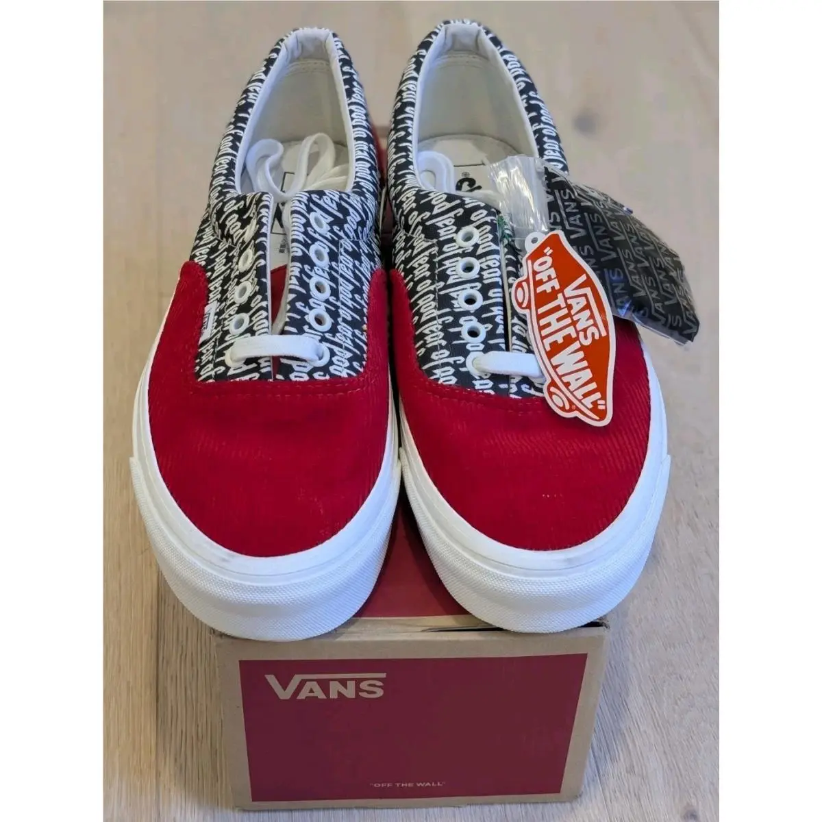 Fear Of God x Vans Era 95 DX Fog Collection 2 Red 2017 Jerry Lorenzo Size 11.5