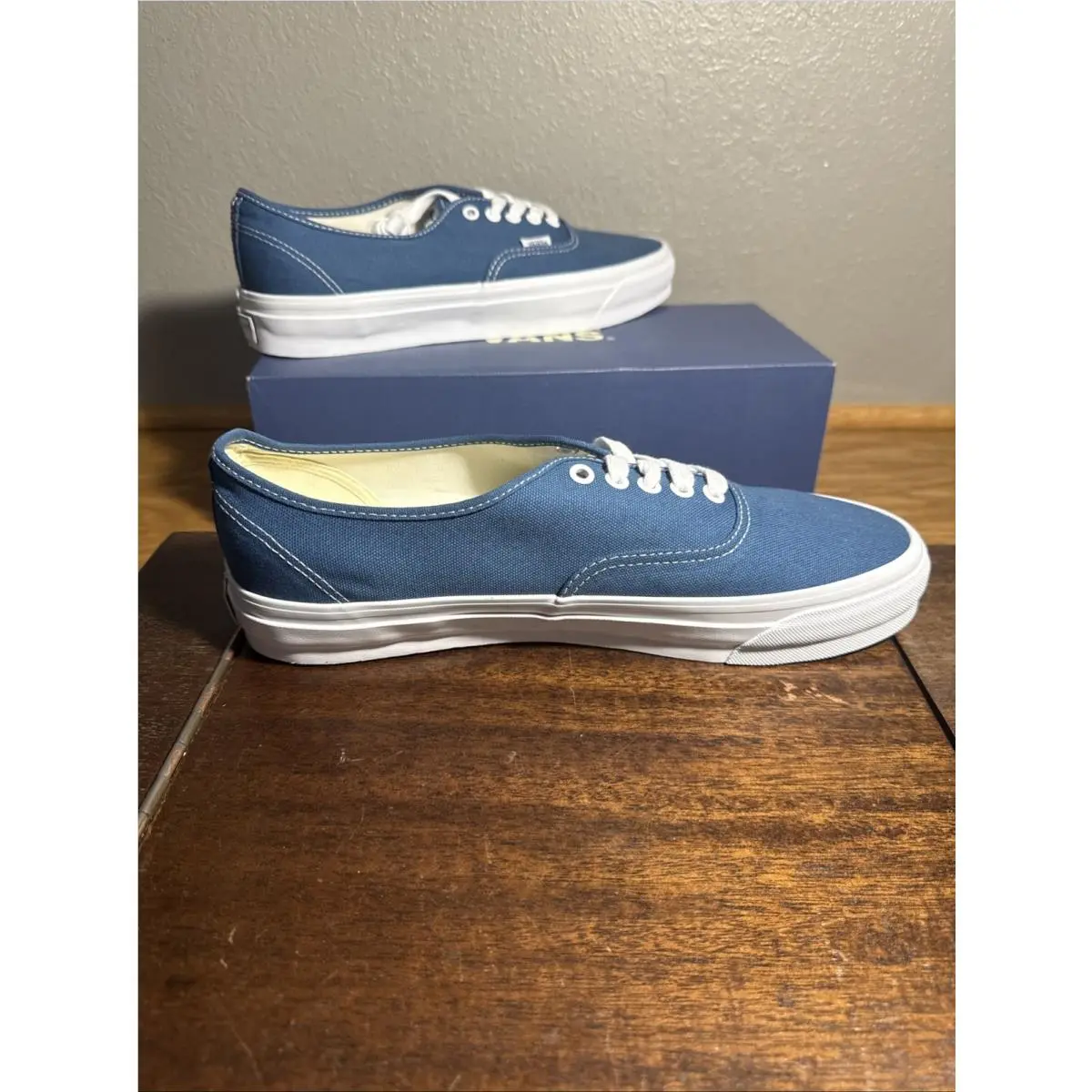 Vans shoes - VANS Authentic - Authentic - VN000EBNBX9 - Blue 1