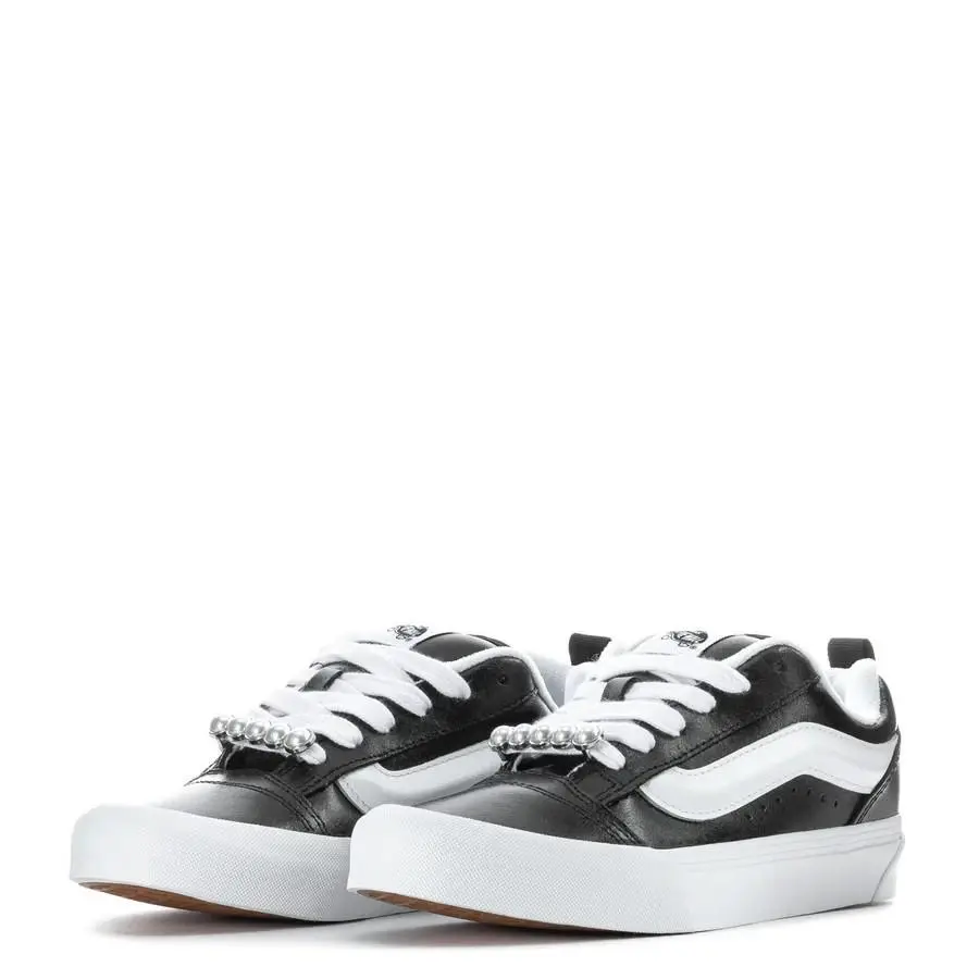 Vans Knu Skool Low Skateboard Unisex Men Size 6/7.5 Women Shoes Black/white