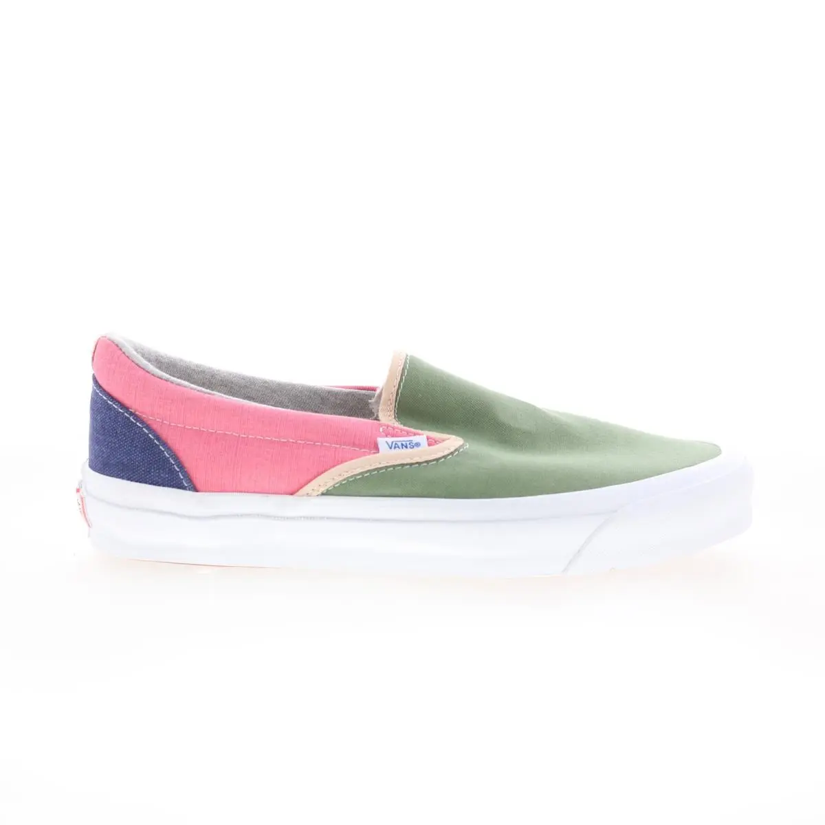 Vans U OG Classic Slip-on LX Geoff Mcfetridge Mens Green Sneakers Shoes 10.5