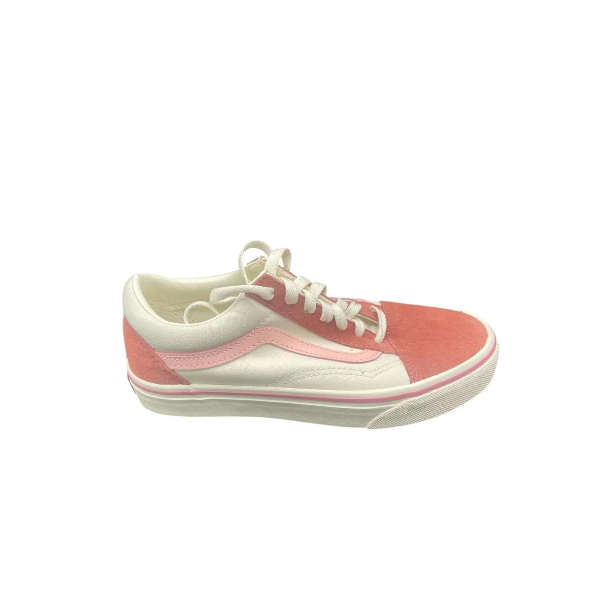 Vans Men Sneaker Skate Old Skool VN0005UFPNK Multi Block Pink White Size 4.5 M