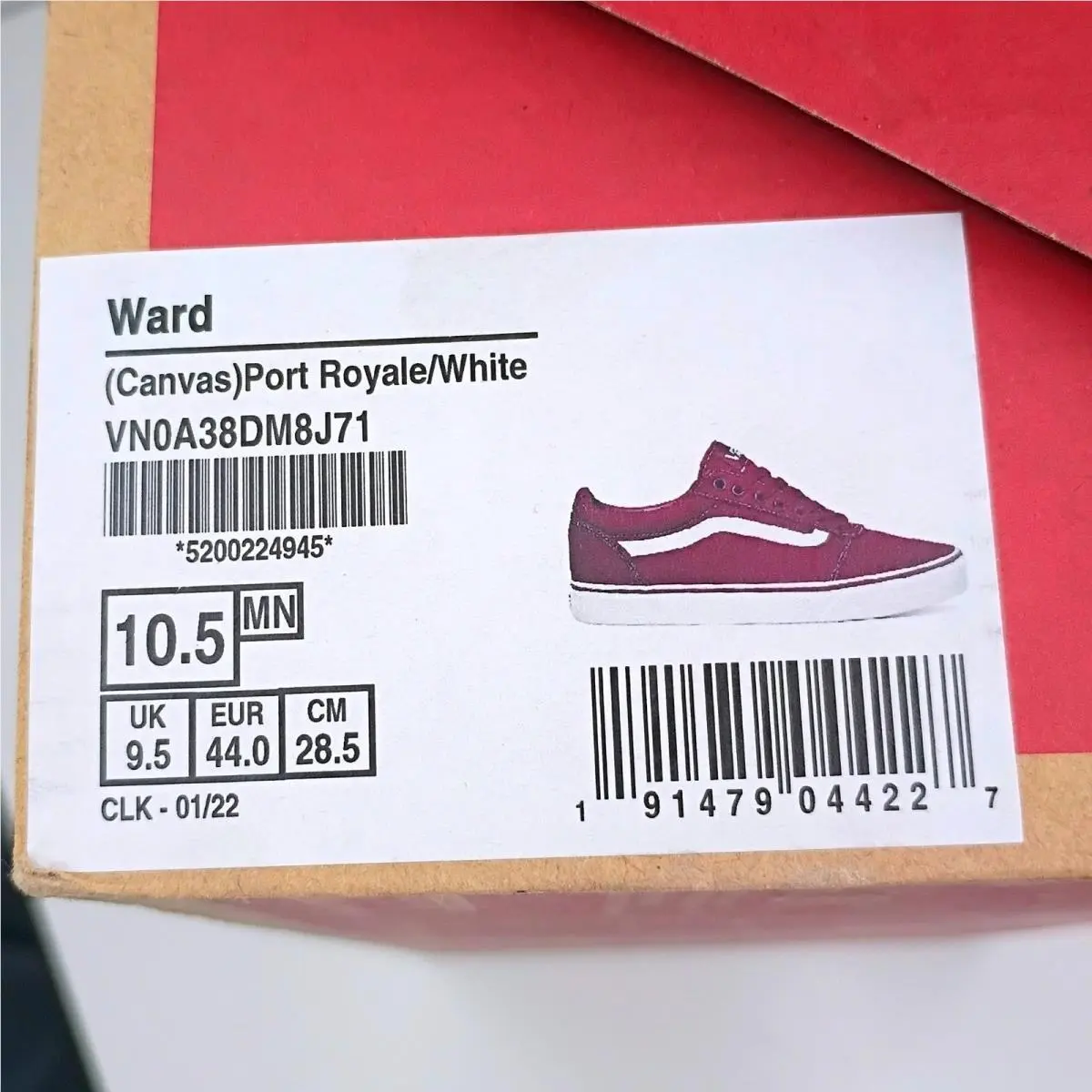 Vans shoes - Ward - Ward - Red 0