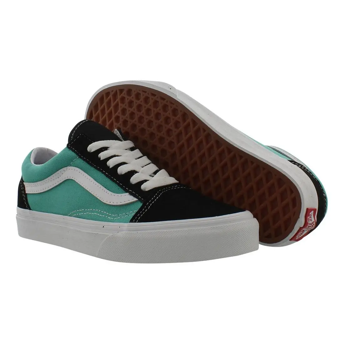 Vans Old Skool Unisex Shoes Size 4 Color: Black/waterfall