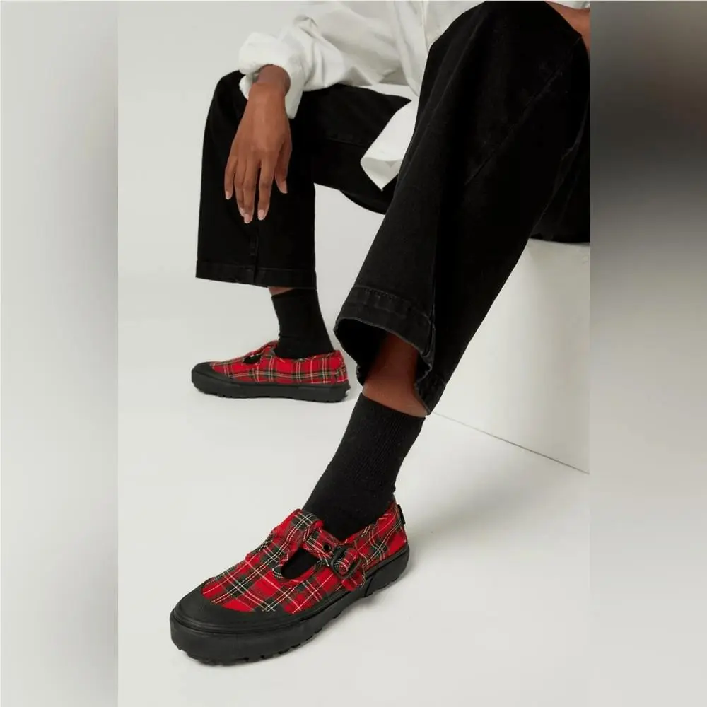 Vans shoes - Vans STYLE 93 PLAID MARY JANE Loafers Flats SNEAKER IN PLAID - Multicolor, Exterior: Multicolor 7