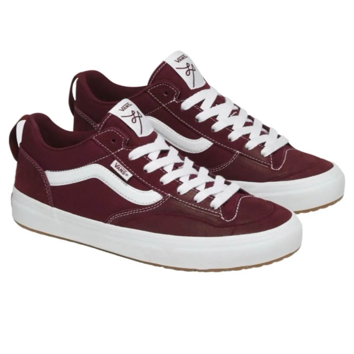 Vans Skateboarding Lizzie Low Port Royale Men`s Size 12 Red White VN000CBT4QU
