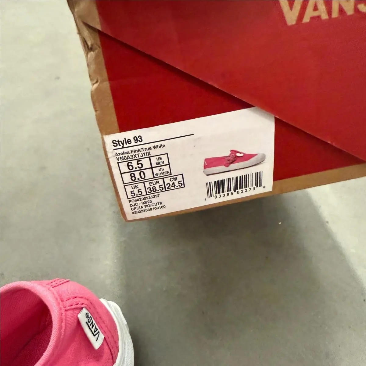 Vans shoes - Vans Style 93 - Style - Pink 4