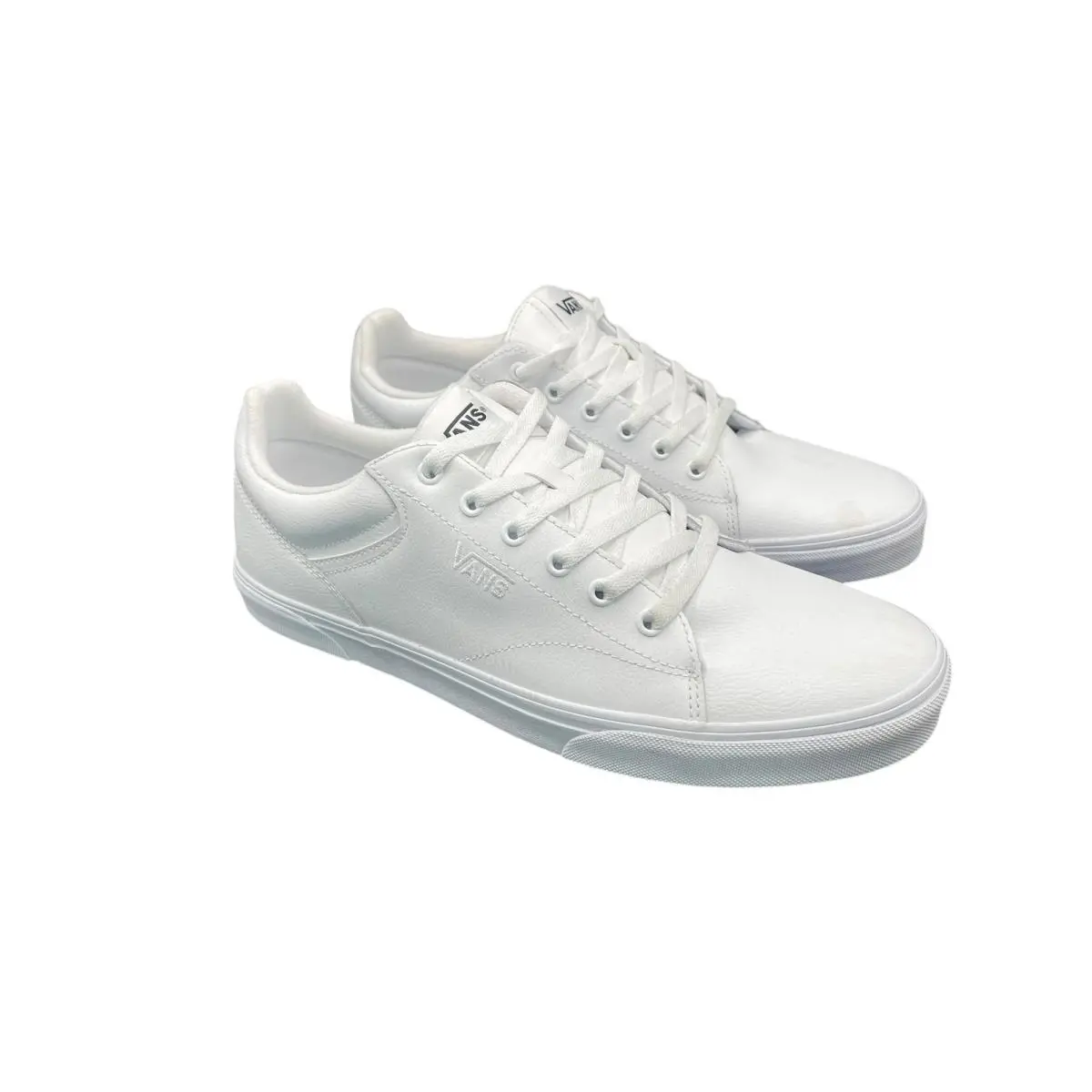 Vans Men Sneaker Skate Shoes Casual Seldan VN0A4TZE05R Tumble White Size 13 M