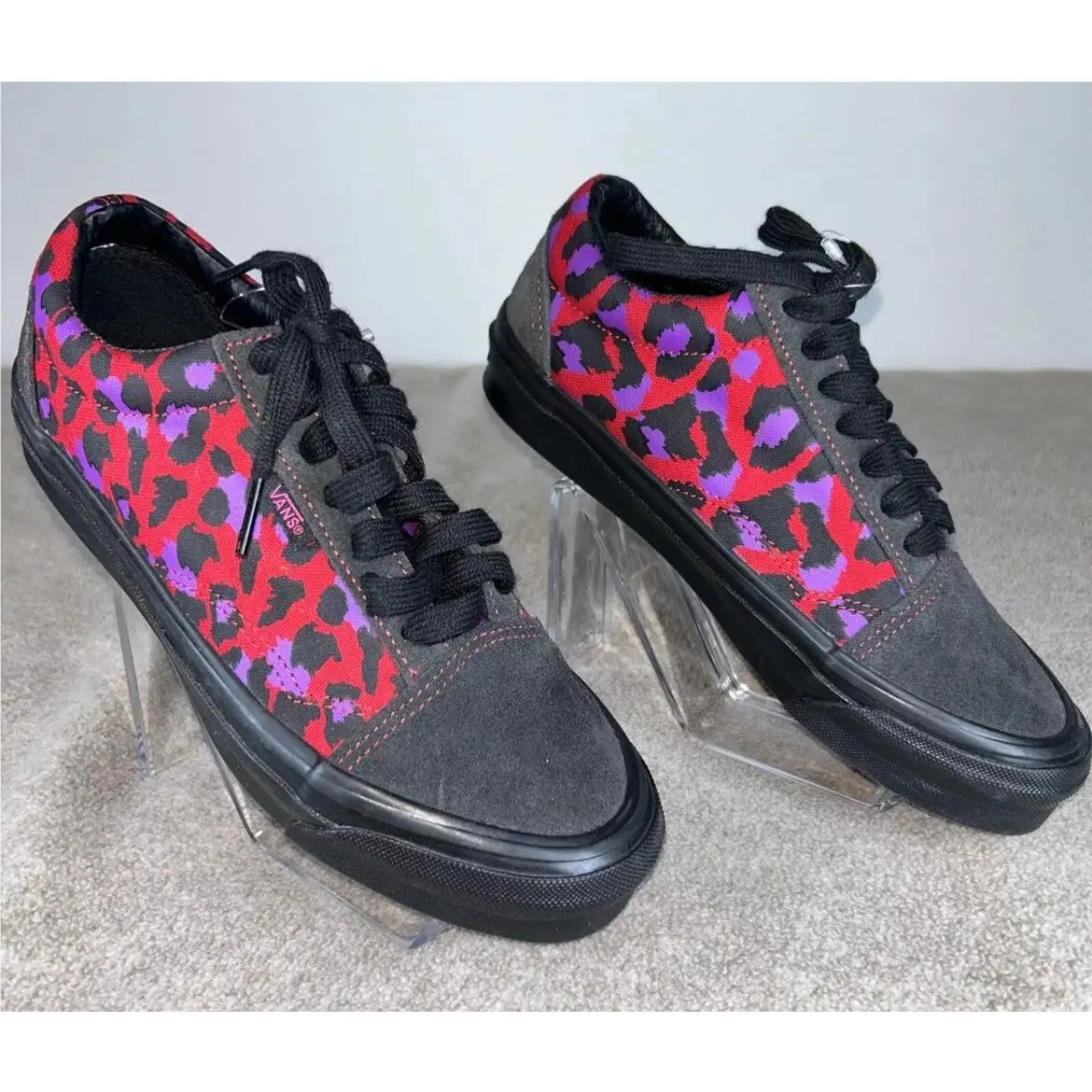 Vans shoes - VANS Old Skool - Old Skool - VN0A4UUTK04 - Black Red (UPC: 0193395724580) 0