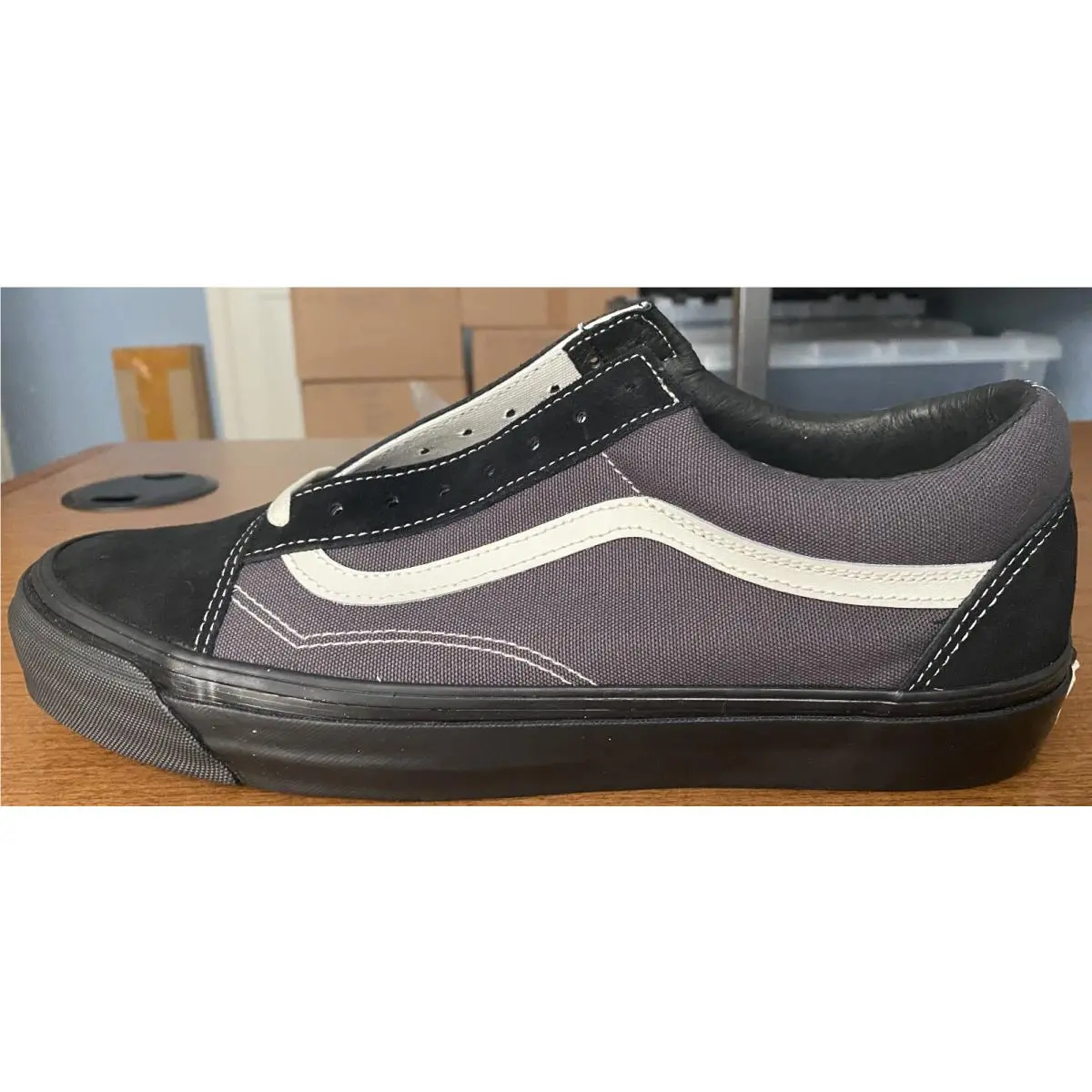 Vans shoes - VANS Old Skool - Old Skool - VN0A4P3XTJ1 - Black (UPC: 2100001055028) 9