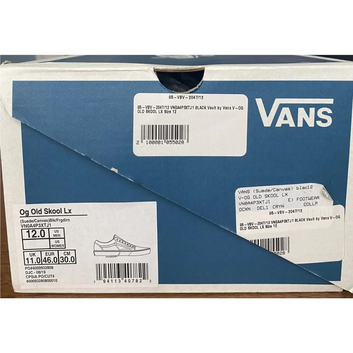 Vans shoes - VANS Old Skool - Old Skool - VN0A4P3XTJ1 - Black (UPC: 2100001055028) 2