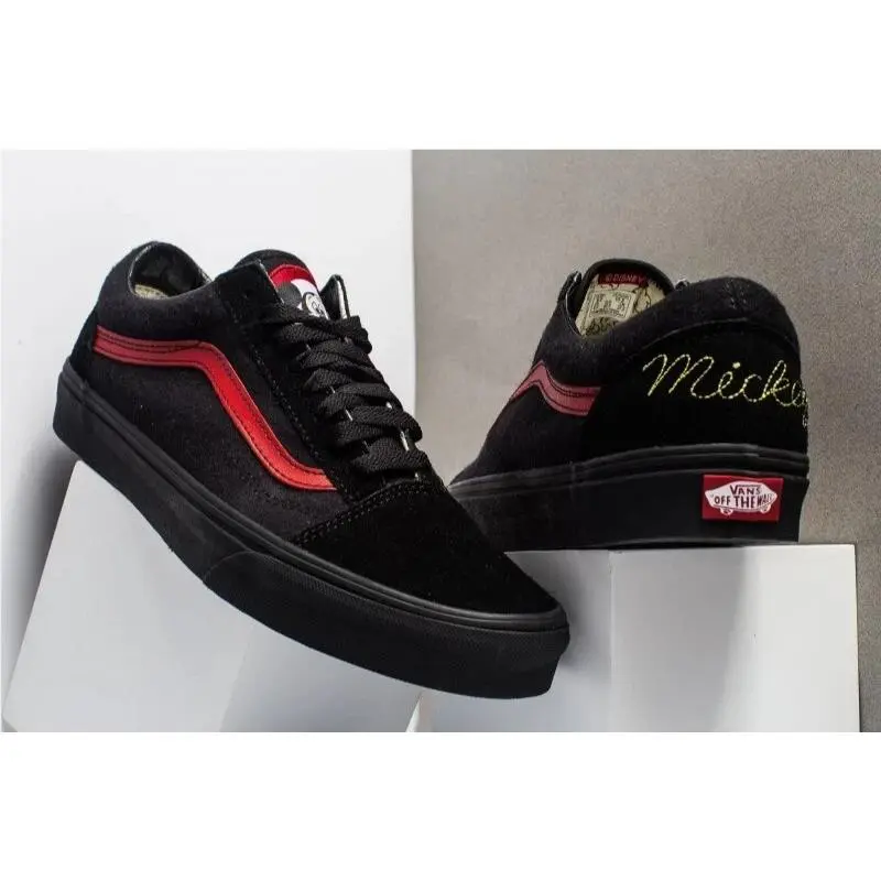 Vans Old Skool Disney Mickey Mouse Unisex Skate Shoes Size 4 Men`s 5.5 Women`s
