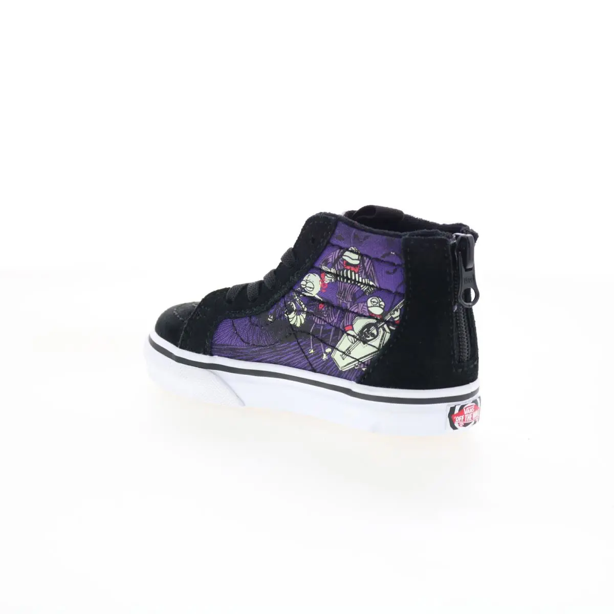 Vans shoes - Vans Sk8-HI Zip Disney Toddler - VN0A4BV1T35 - Black (UPC: 772259477420) 4
