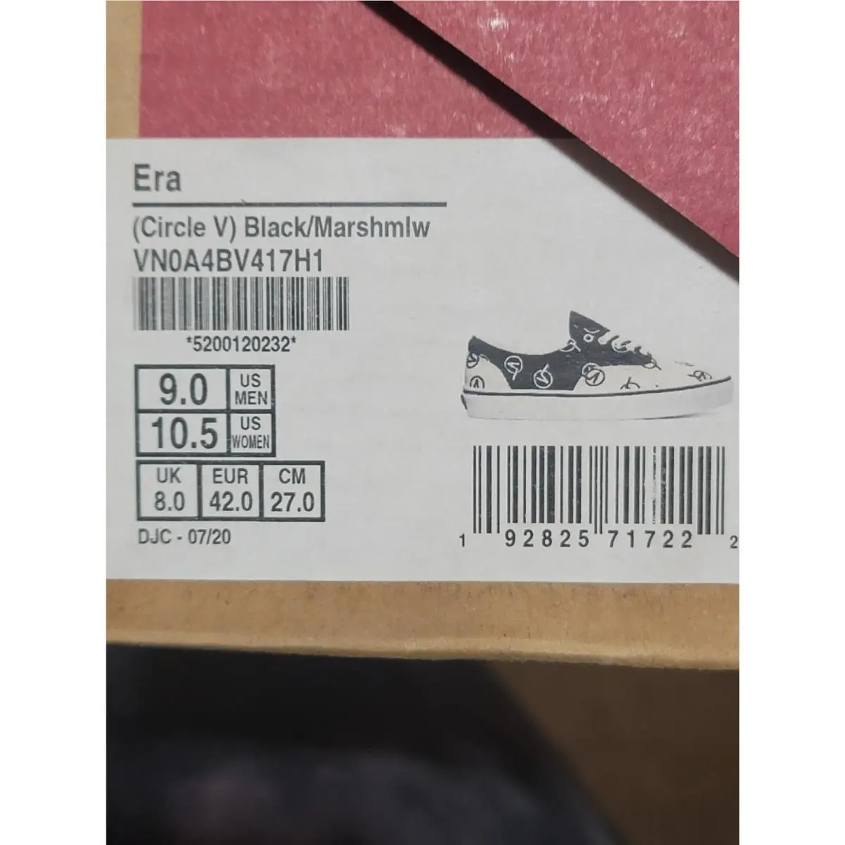 Vans shoes - VANS Era - Era - VN0A4BV417H - White 7