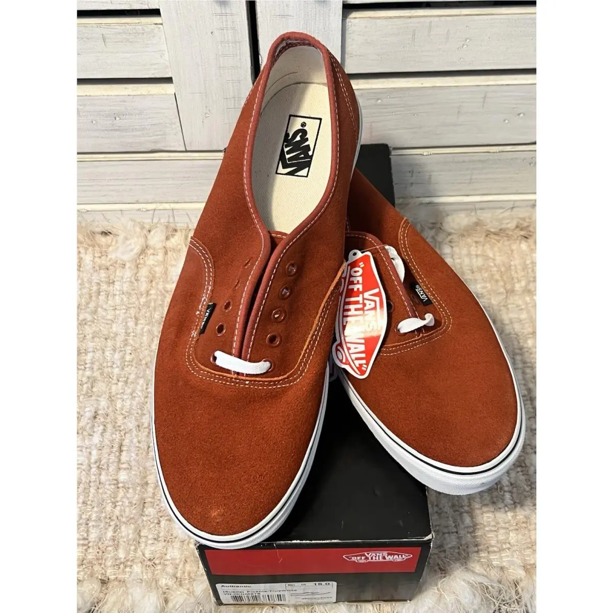 Vans shoes - Authentic - Authentic - VN-0KUMST6 - Orange 0
