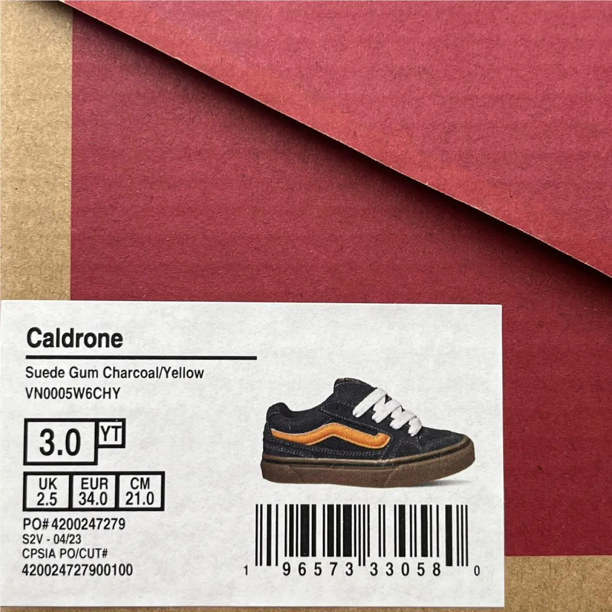 Vans shoes - VANS Caldrone - Caldrone - Blue (UPC: 196573330580) 9