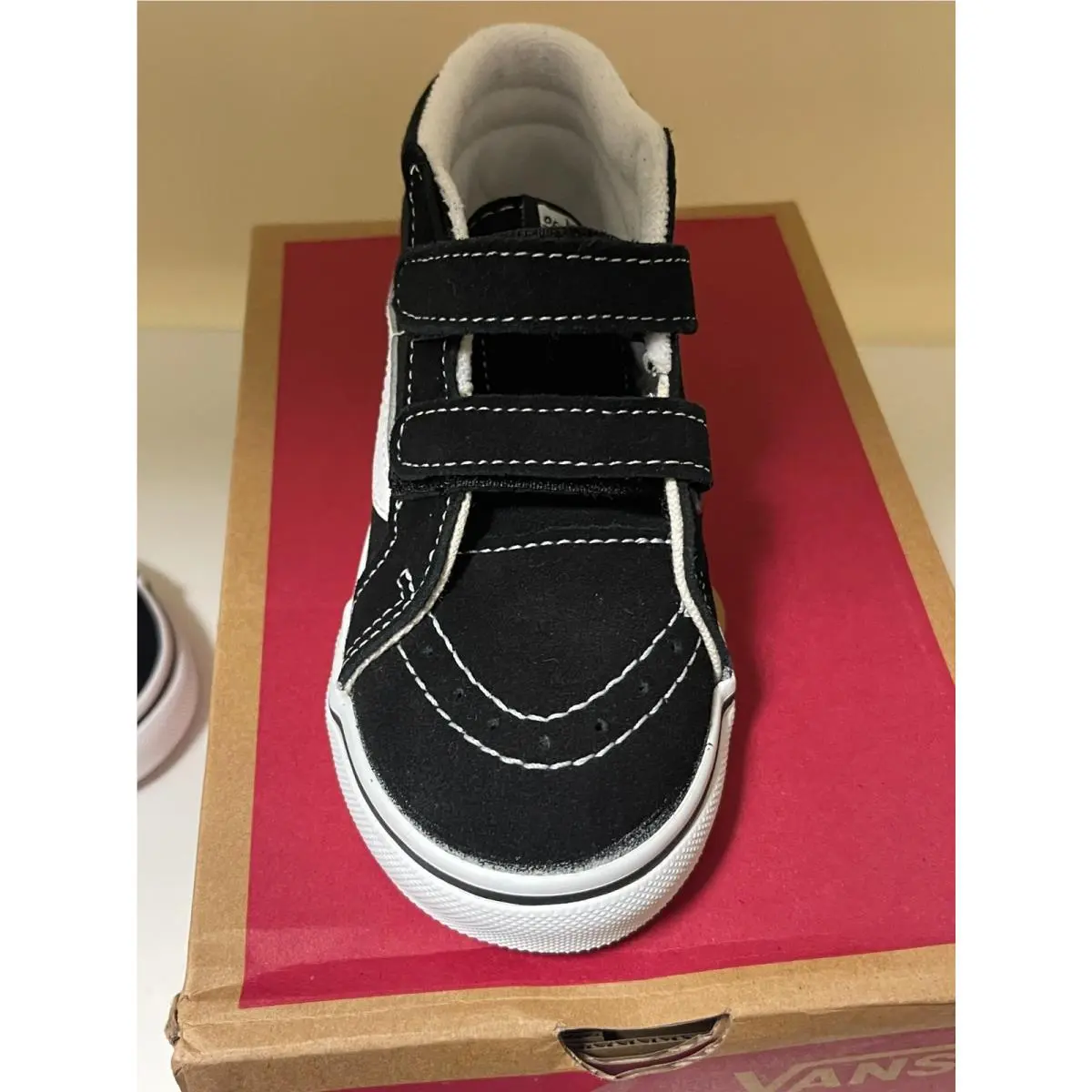 Vans SK-8 Mid Reissue Athletic Sneaker Toddler 10 Black Mid Top VN00018W6BT S263