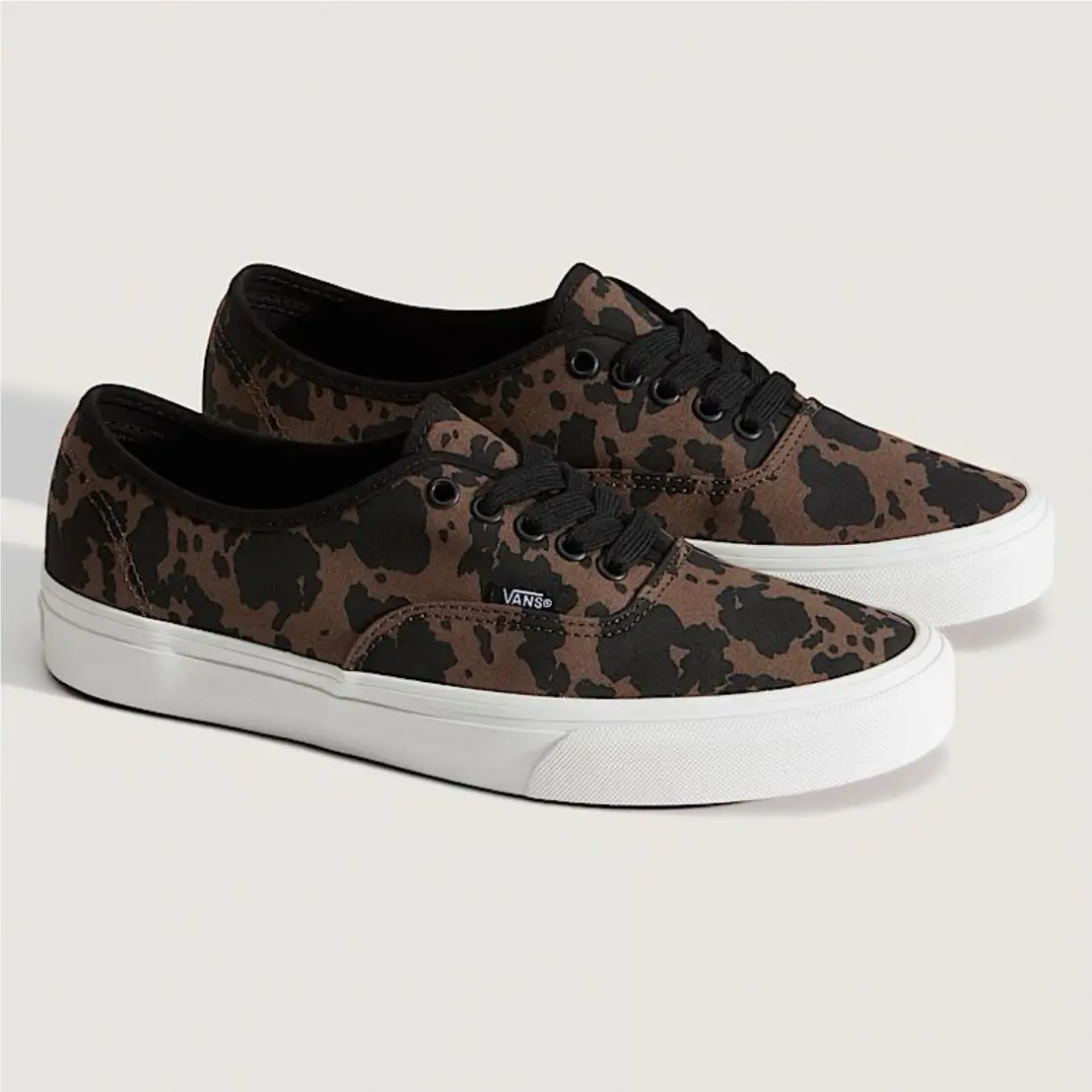 Vans Authentic Animalier Animalier Mens 11.5 Cow Print Casual Shoes Sneakers VN000D7YC80