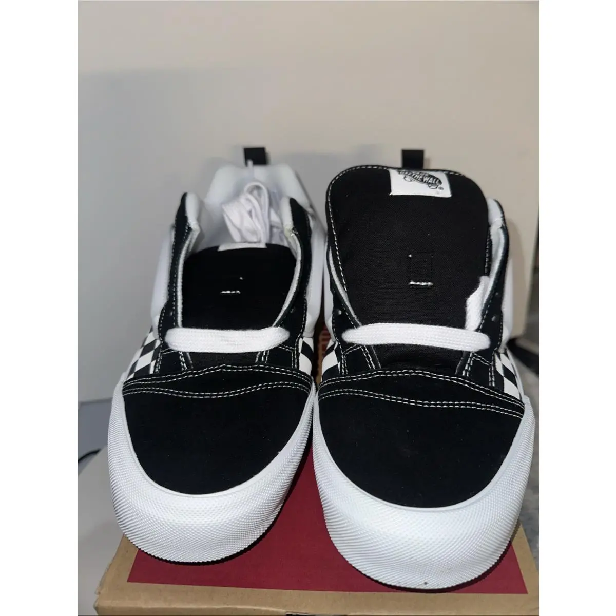 Vans Knu Skool Checkerboard Black/true White – VN000D22BP Size 11
