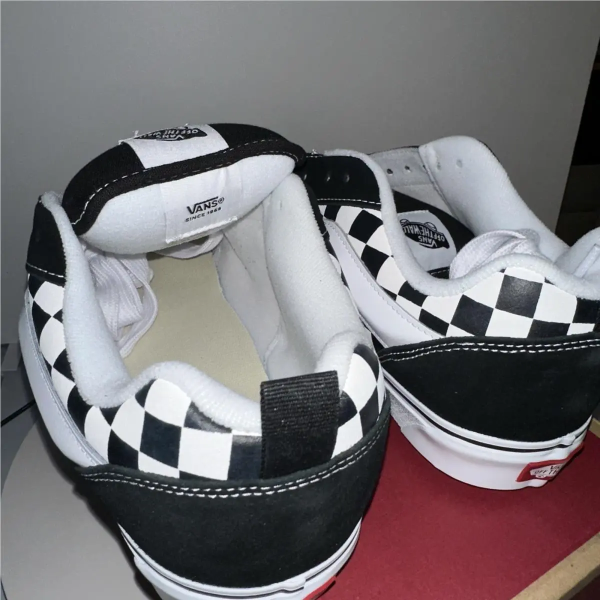 Vans shoes - VANS Knu Skool - Knu Skool - VN000D22BP - Vans Knu Skool Checkerboard Black/True White – VN000D22BP 8