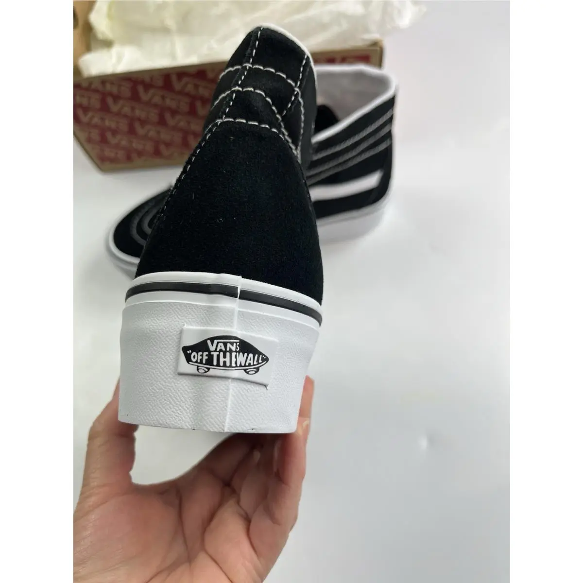 Vans shoes - Vans Sk8-Hi Tapered Stackfo - Tapered Stackfo - Black 8