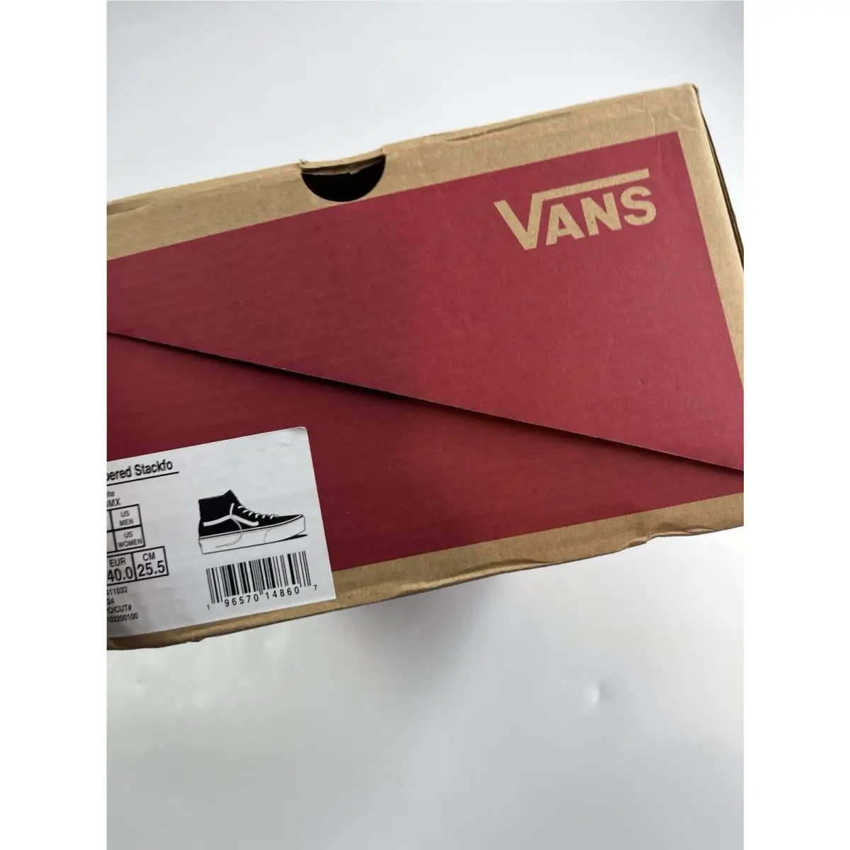 Vans shoes - Vans Sk8-Hi Tapered Stackfo - Tapered Stackfo - Black 2