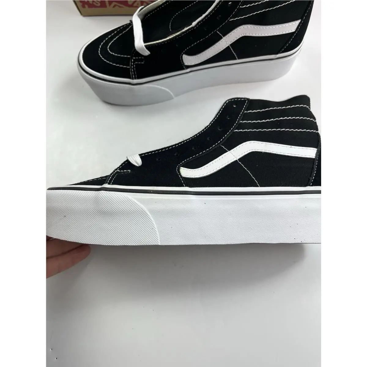 Vans shoes - Vans Sk8-Hi Tapered Stackfo - Tapered Stackfo - Black 5