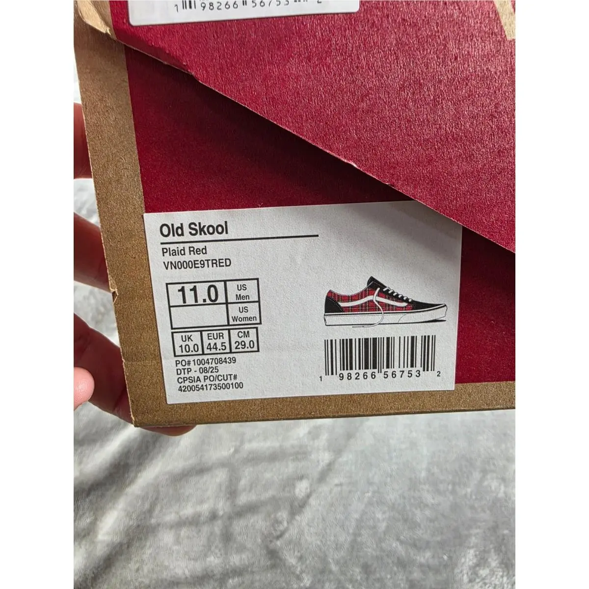 Vans shoes - VANS Old Skool - Old Skool - Red 1