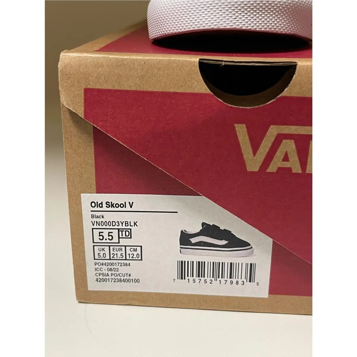 Vans shoes - Vans Old Skool VN000D3YBLK - Old Skool - VN000D3YBLK - Black (UPC: 715752179835) 1