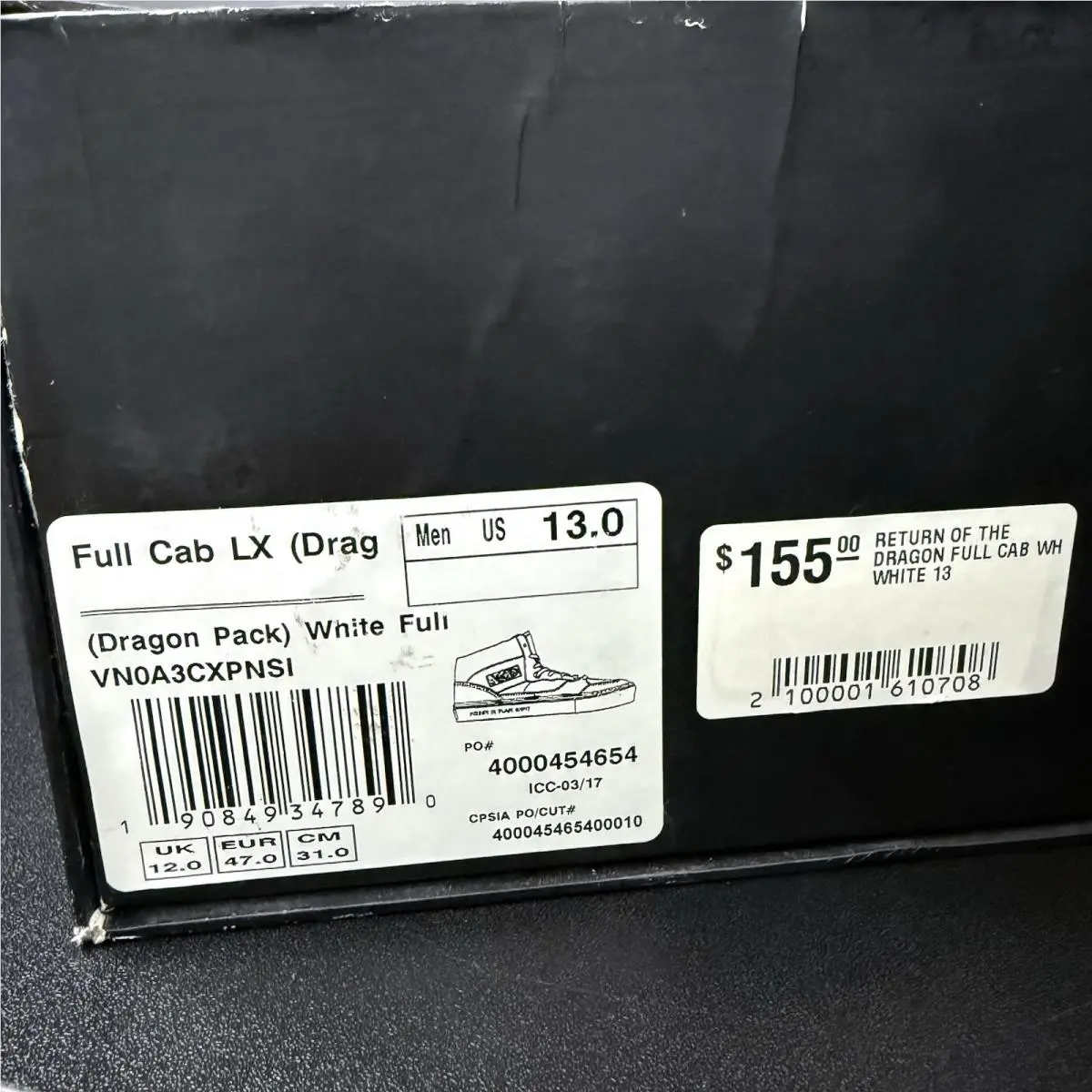Vans shoes - VANS Full Cab - Full Cab - VN0A3CXPNSI - White 10