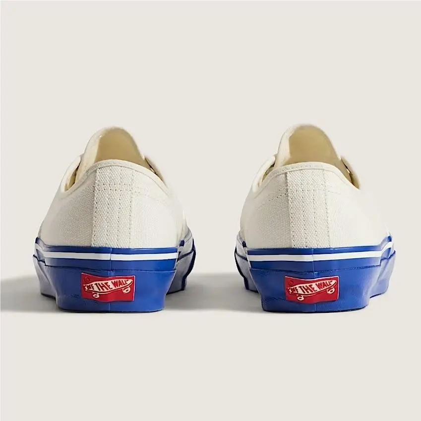 Vans shoes - Vans Lx Authentic 44 Duck Canvas White/Blue - VN000EBNZ5D - Blue (UPC: 197805084677) 1
