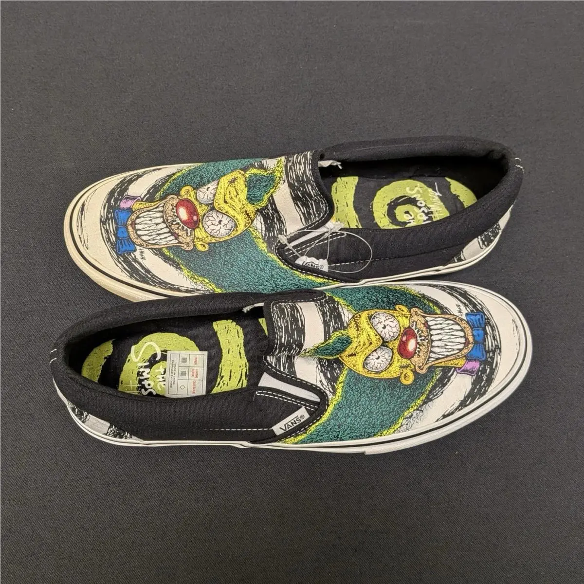 Vans x The Simpsons Movie x Tony Munoz Classic Slip On LX US10