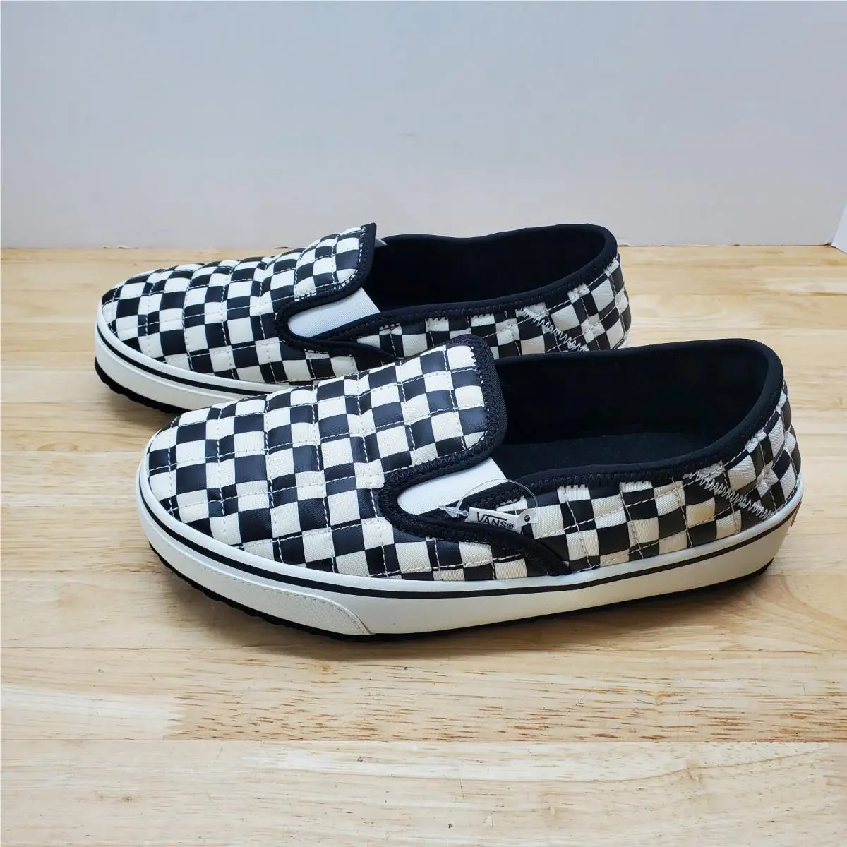 Vans shoes - VANS Slip-Er - VN0A4UWOIB8 - Black, Manufacturer: Black/Classic White 4
