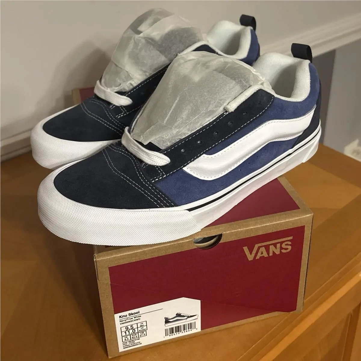 Vans shoes - VANS Knu Skool - Knu Skool - Blue (UPC: 196573346048) 4