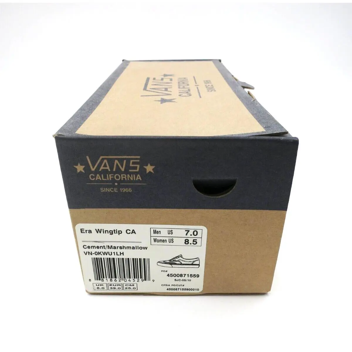 Vans shoes - VANS Era - Era - VN-0KWU1LH - Cement/Marshmallow (UPC: 881862045299) 14