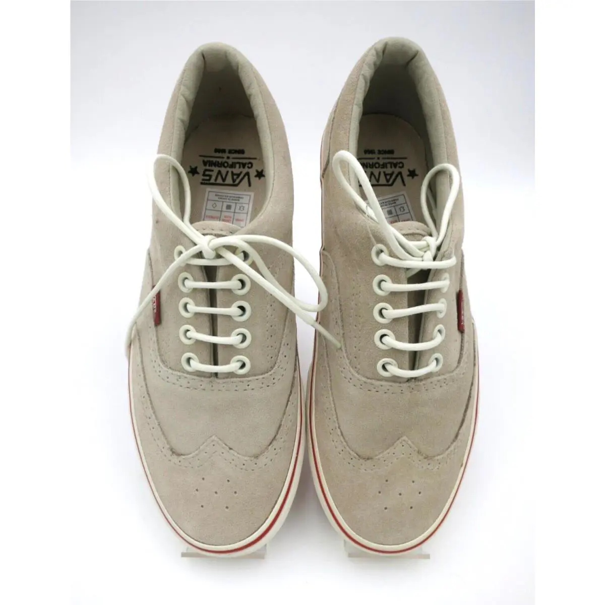 Vans shoes - VANS Era - Era - VN-0KWU1LH - Cement/Marshmallow (UPC: 881862045299) 4
